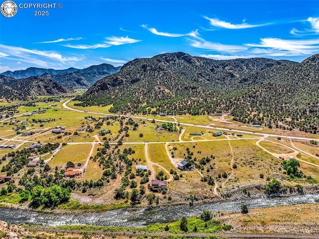 161 Shannon Rd, Cotopaxi, CO 81223 - aerial view of sparsely populated area with mountains