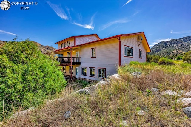 161 Shannon Rd, Cotopaxi, CO 81223 - back of house featuring a mountain view