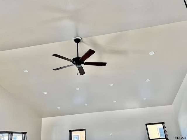 details with ceiling fan