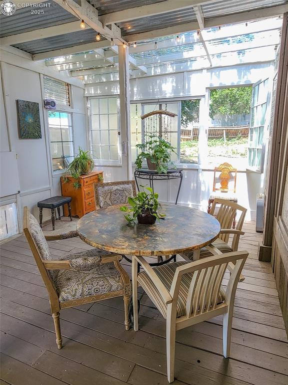 600 Raintree Blvd Unit 99, Canon City, CO 81212 - sunroom / solarium featuring outdoor dining area