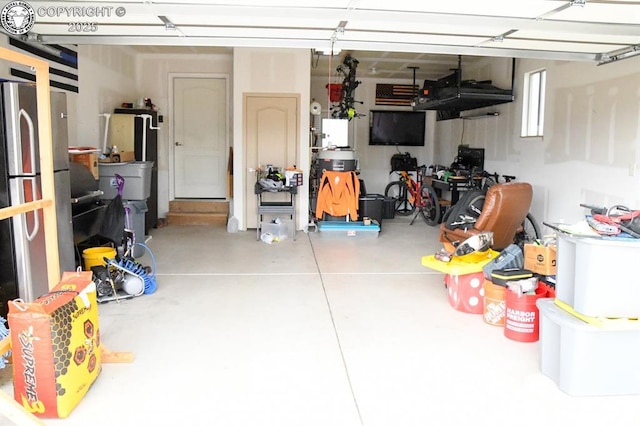 2794 Elizabeth St, Canon City, CO 81212 - garage with freestanding refrigerator