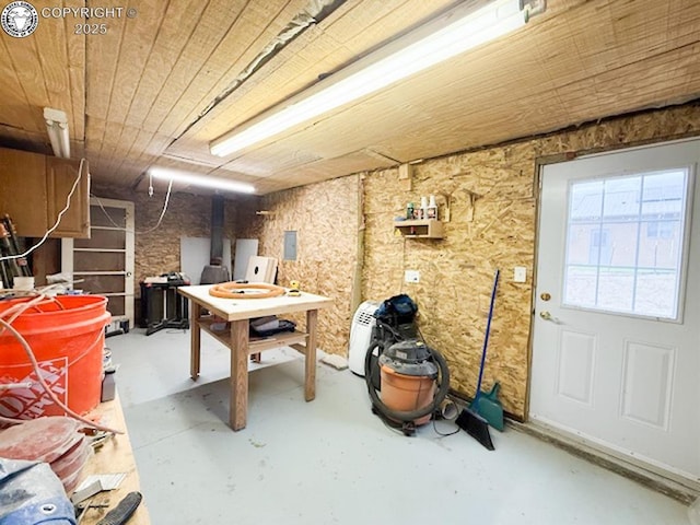 2794 Elizabeth St, Canon City, CO 81212 - basement featuring wooden ceiling