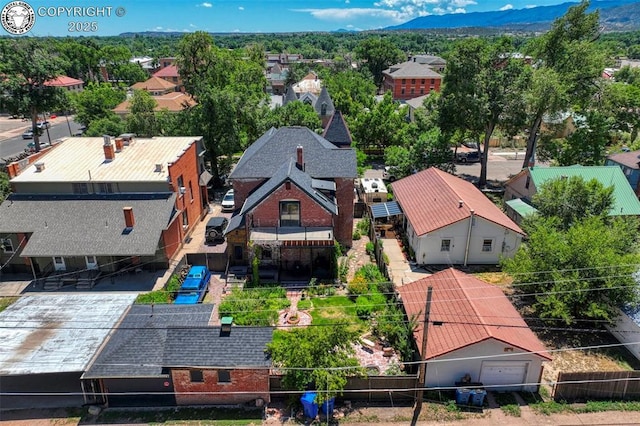 417 Greenwood Ave, Canon City, CO 81212 - aerial view of residential area featuring a mountainous background