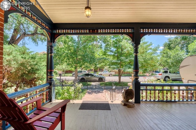 417 Greenwood Ave, Canon City, CO 81212 - view of wooden porch