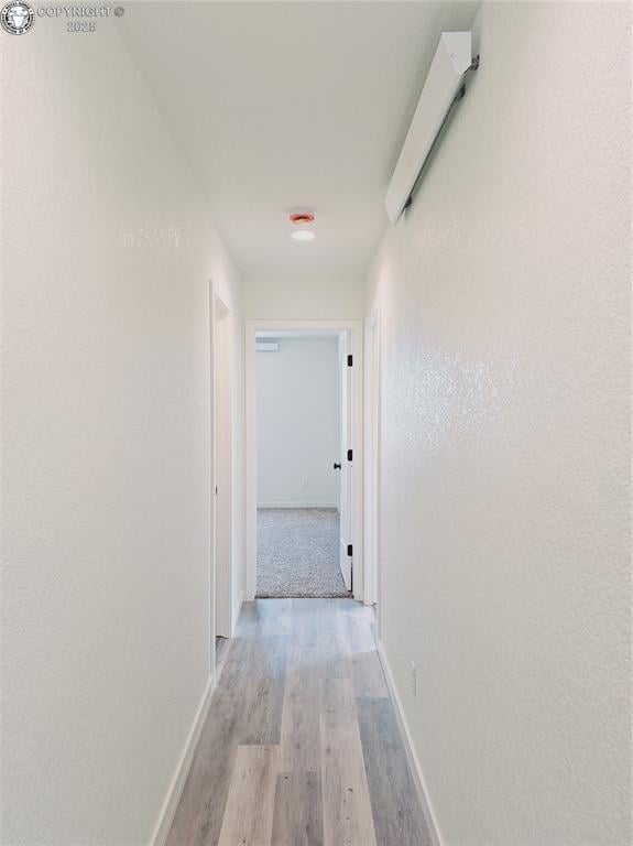 138 Jerry Dr, Westcliffe, CO 81252 - corridor featuring baseboards and light wood-type flooring