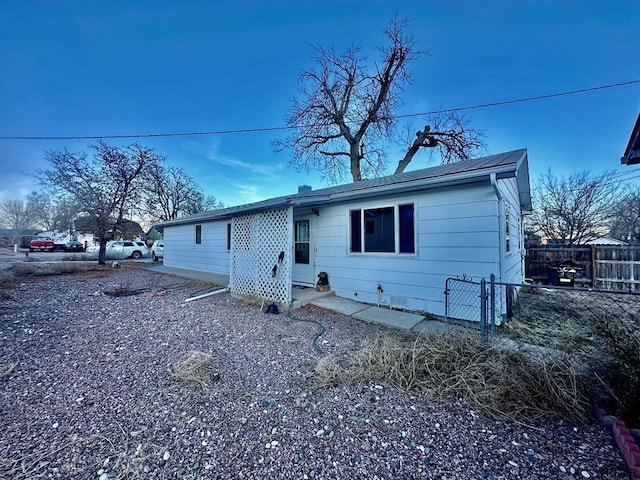 view of front of house