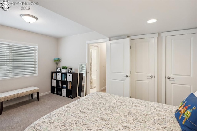 16840 New Autumn Dr, Monument, CO 80132 - bedroom with carpet, baseboards, and recessed lighting