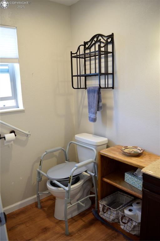 113 Rio Grande Dr, Canon City, CO 81212 - bathroom with wood finished floors and vanity