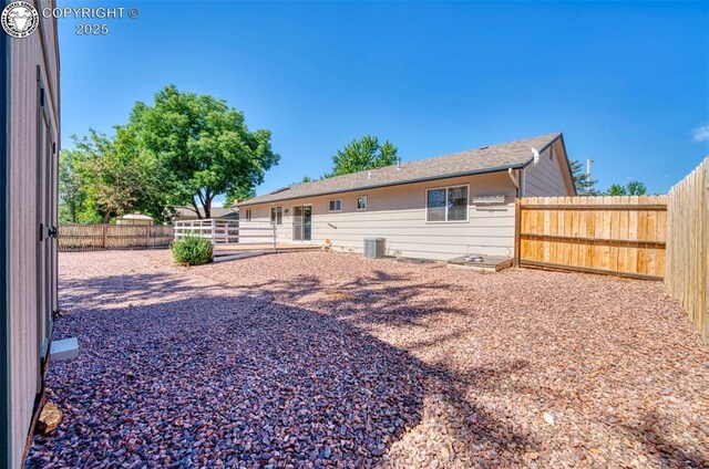 168 Willmoor Ct, Canon City, CO 81212 - back of house with a fenced backyard