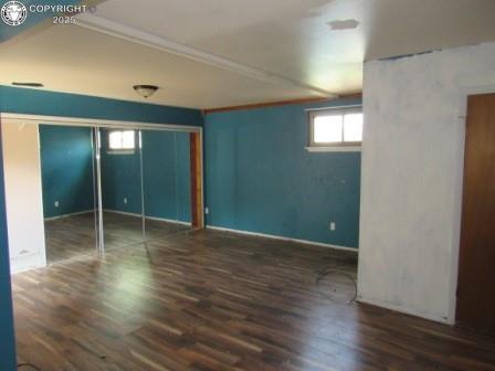 515 Mystic Ave, Canon City, CO 81212 - below grade area with wood finished floors