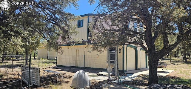 104 Sleepy Hollow Trl, Cotopaxi, CO 81223 - back of property featuring a garage
