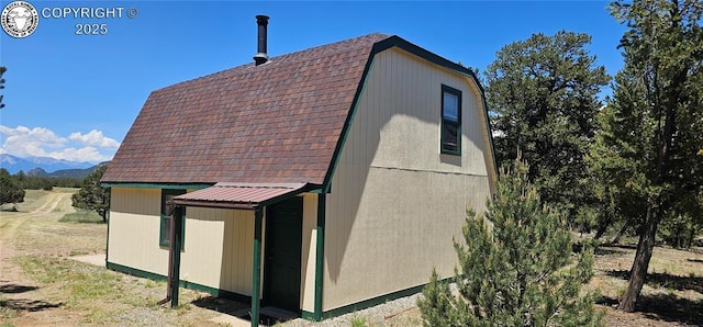 104 Sleepy Hollow Trl, Cotopaxi, CO 81223 - view of outdoor structure featuring a mountain view