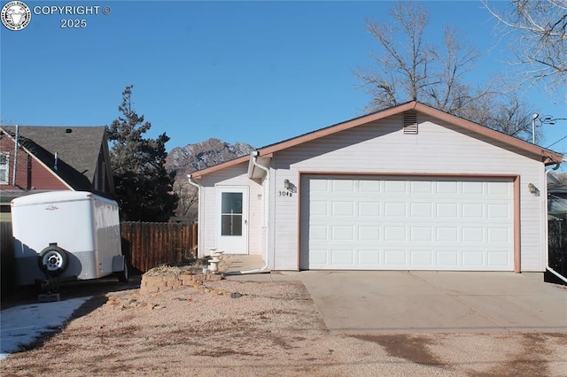 view of ranch-style home