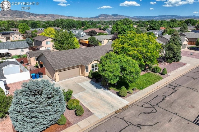 355 Antero Dr, Canon City, CO 81212 - aerial perspective of suburban area with a mountainous background