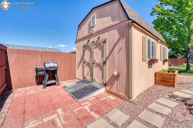 355 Antero Dr, Canon City, CO 81212 - view of shed featuring a fenced backyard