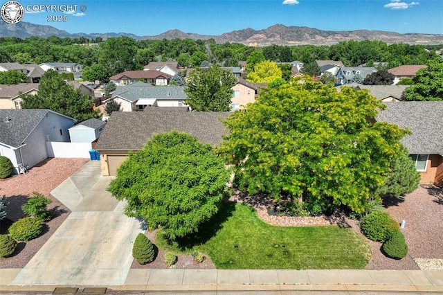 355 Antero Dr, Canon City, CO 81212 - aerial view of residential area with mountains