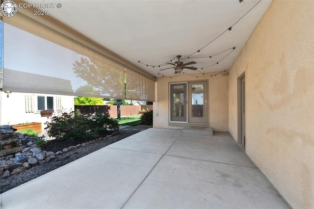 355 Antero Dr, Canon City, CO 81212 - view of patio / terrace featuring ceiling fan