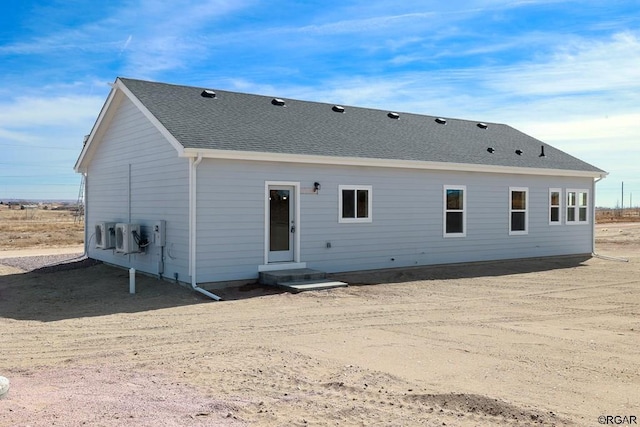 view of rear view of house