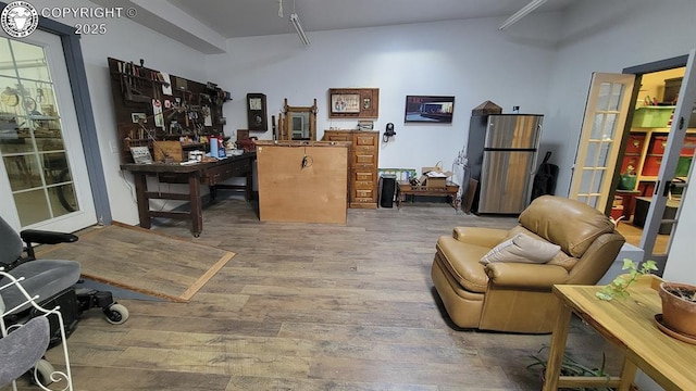 120 E Main St, Florence, CO 81226 - interior space featuring light wood finished floors