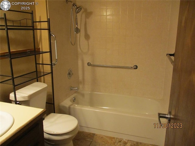 910 Allison Ave Unit A & B, Canon City, CO 81212 - bathroom with vanity, washtub / shower combination, and tile patterned flooring