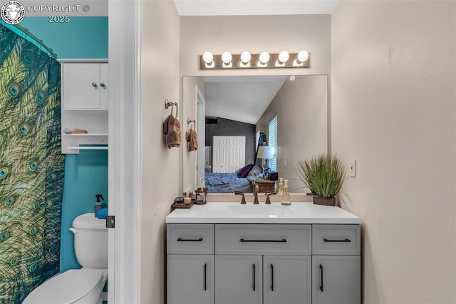 723 Griffin Ave, Canon City, CO 81212 - bathroom featuring vanity and a shower with curtain