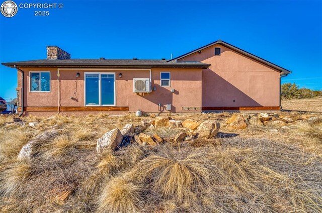 view of rear view of property