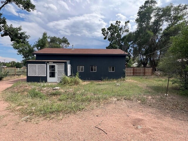 view of rear view of house