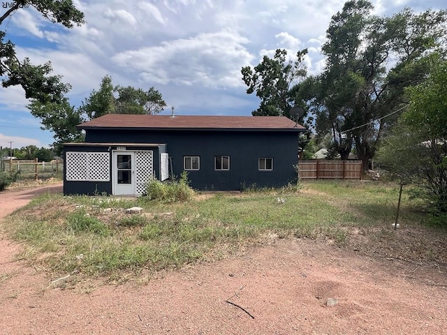 view of rear view of house