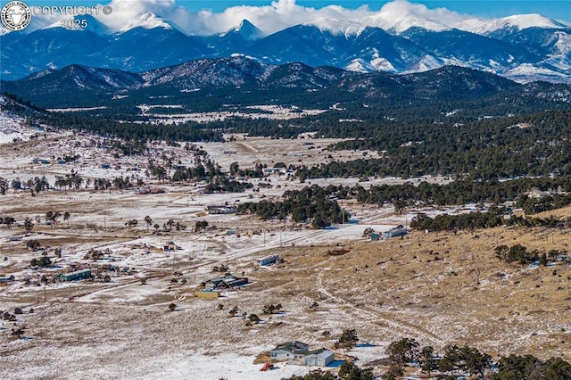 view of mountain feature