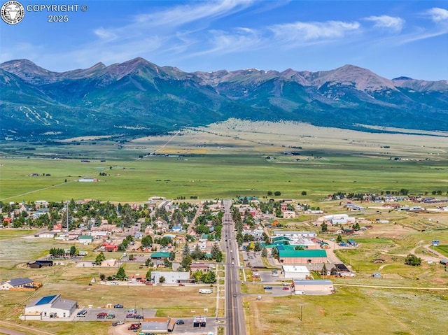 202 First St, Silver Cliff, CO 81252 - drone / aerial view of a mountainous background