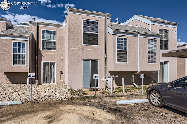 3210 Van Teylingen Dr, Colorado Springs, CO 80917 - view of front of home with stucco siding