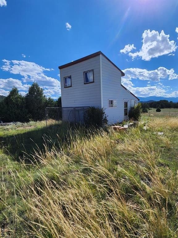 view of side of property