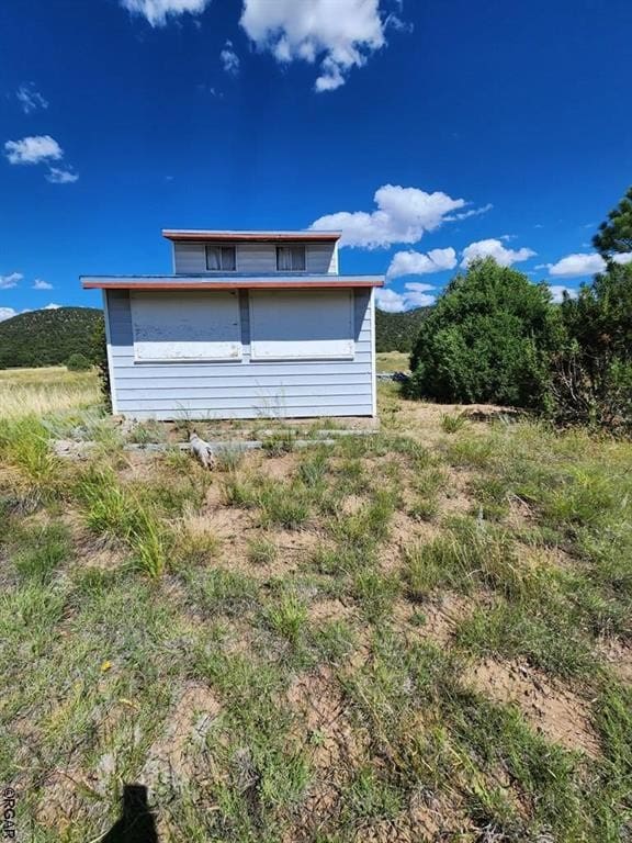 view of back of property