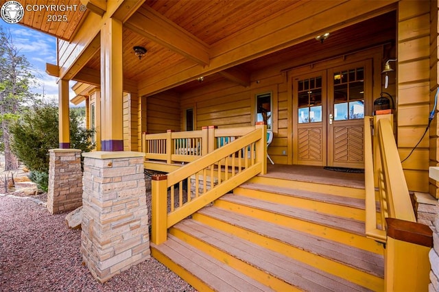324 Elk View Ct, Canon City, CO 81212 - entrance to property featuring a porch