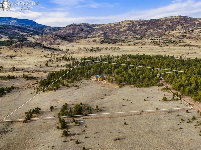 324 Elk View Ct, Canon City, CO 81212 - view of mountain feature with a rural view
