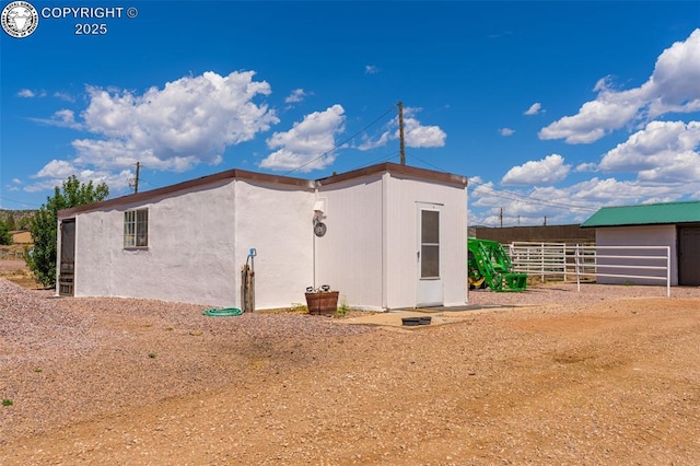 view of property exterior