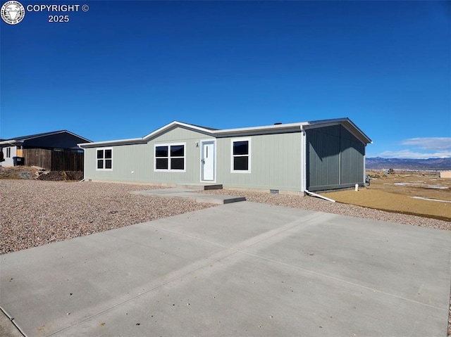 view of manufactured / mobile home