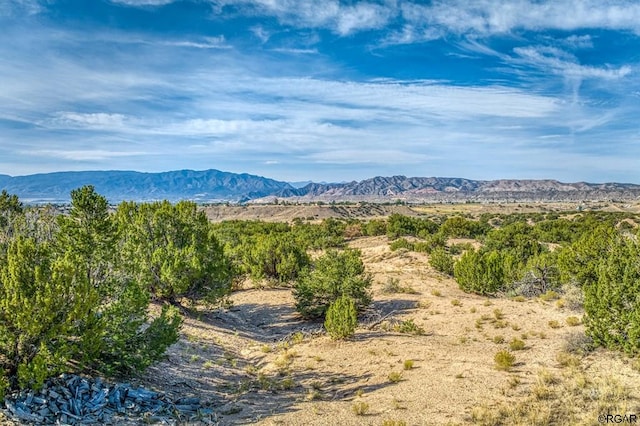 view of mountain feature