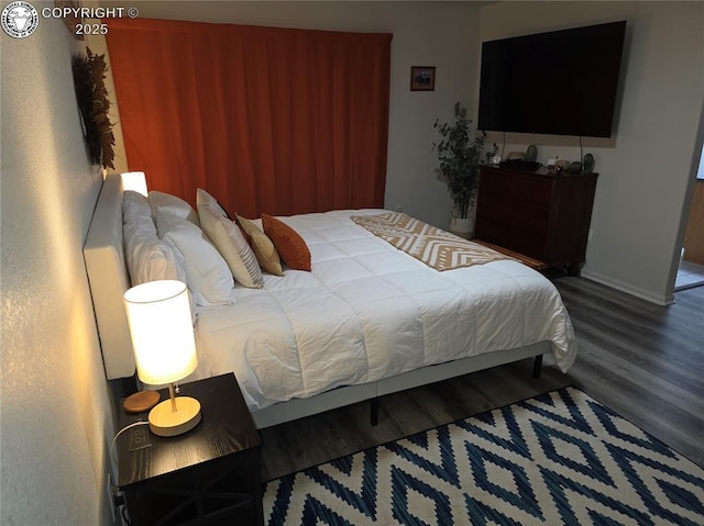 2823 River Run Ct, Canon City, CO 81212 - bedroom with wood finished floors and baseboards