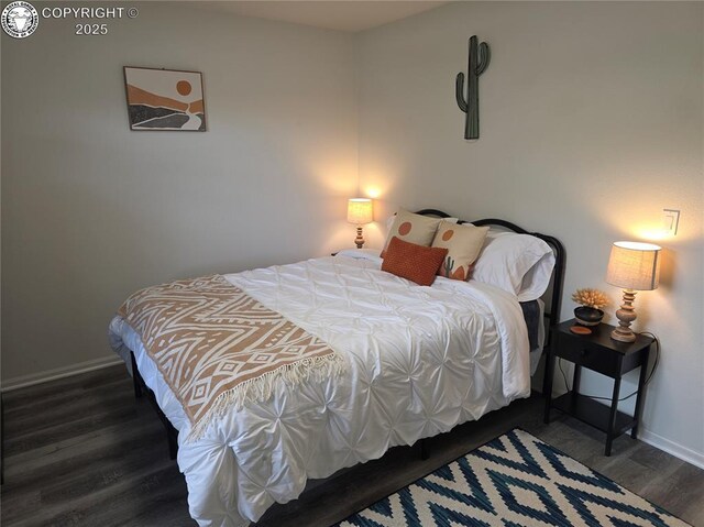 2823 River Run Ct, Canon City, CO 81212 - bedroom featuring wood finished floors and baseboards