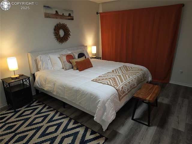 2823 River Run Ct, Canon City, CO 81212 - bedroom featuring wood finished floors and baseboards