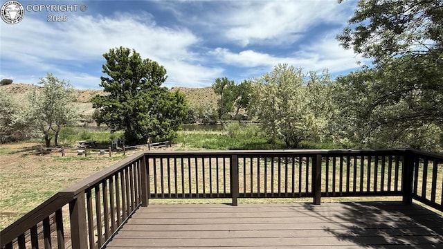 1157 County Road 119, Florence, CO 81226 - view of wooden deck