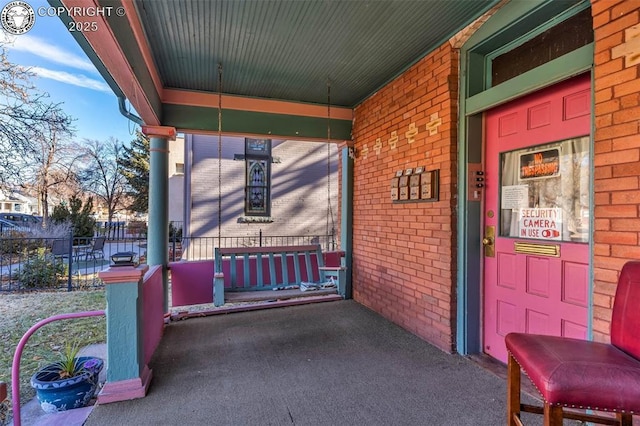 view of entrance to property