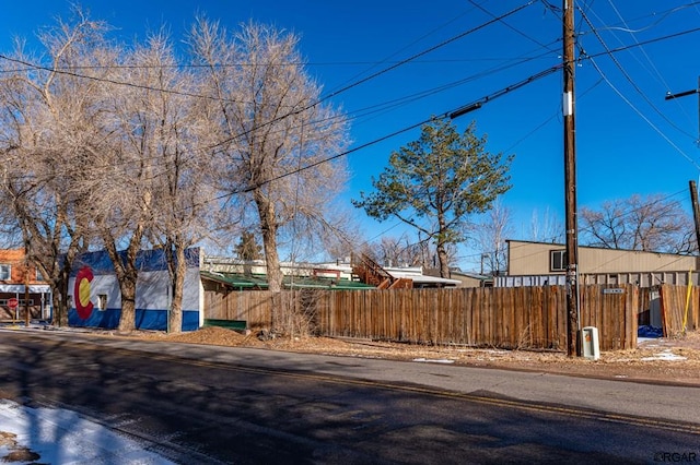 view of street