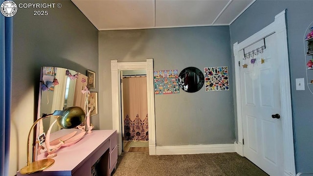 1318 Spruce St, Pueblo, CO 81004 - hallway featuring carpet floors