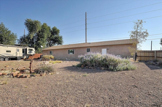 view of back of house