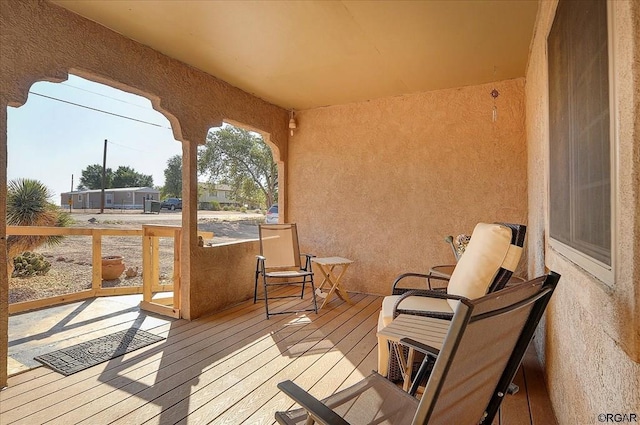 view of deck