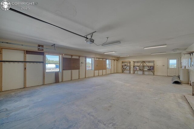 750 Roundup Rd, Westcliffe, CO 81252 - garage with a garage door opener