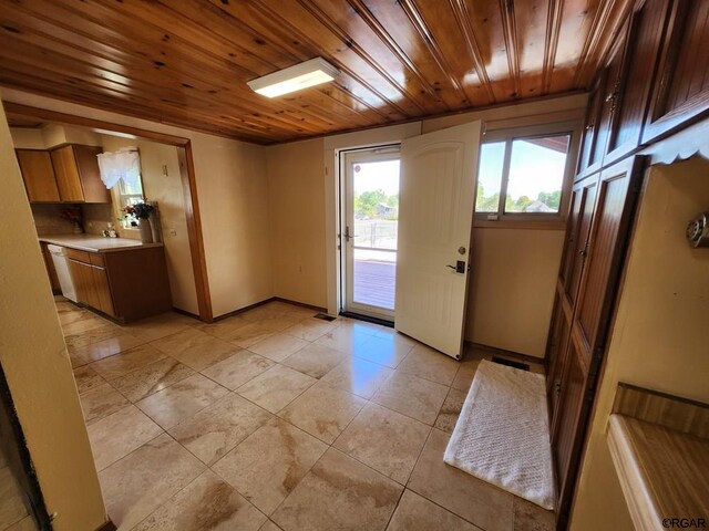 doorway featuring sink