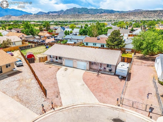 92 Georgia Ln Unit A & B, Canon City, CO 81212 - aerial perspective of suburban area with a mountainous background